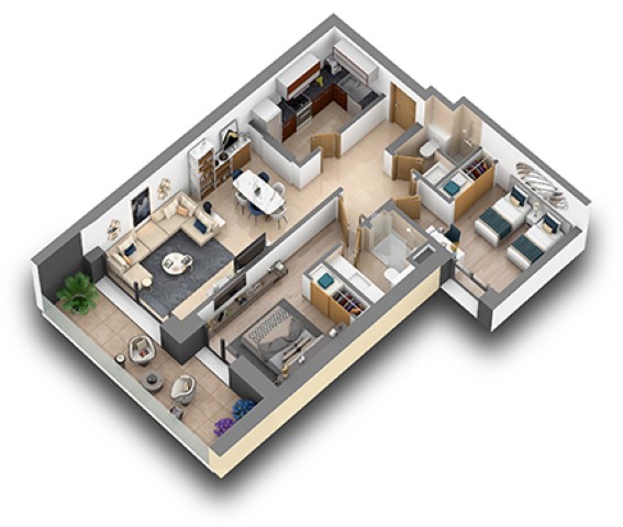 شقق وقطع أراضي بسيدي رحال ابتداء من 920000 درهم