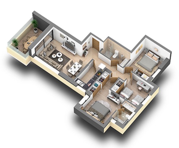 شقق وقطع أراضي بسيدي رحال ابتداء من 920000 درهم