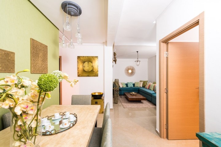 appartement contomporaine de standing à Tanger de 55 m² à 102 m²