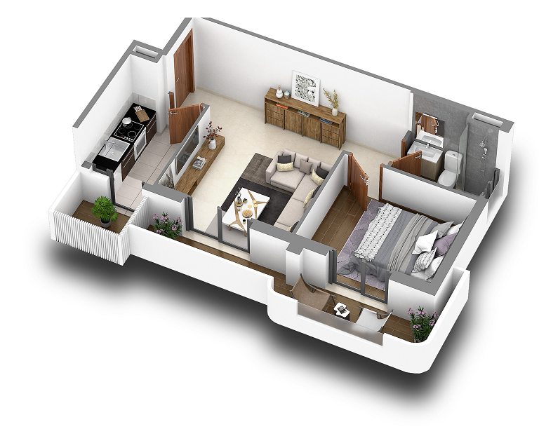 Studios de Standing à 5 Min du Morocco Mall