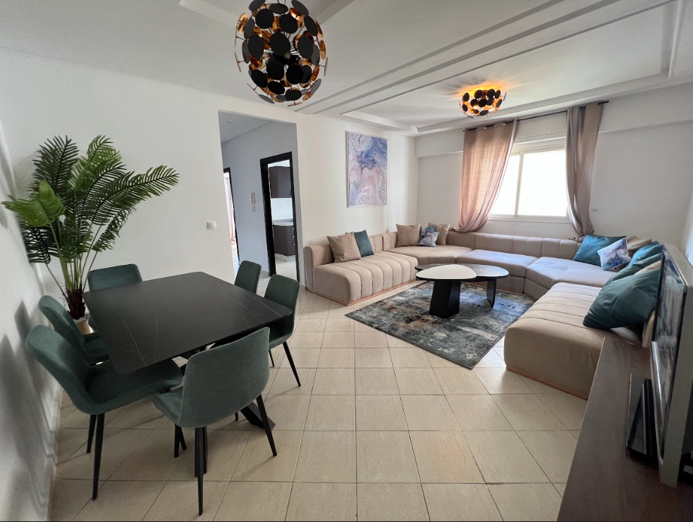 Appartements balnéaires avec piscine à Bouznika entre plage et forêt